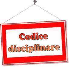Pubblicazione Codice disciplinare e documentazione sulla responsabilità ed il procedimento disciplinare